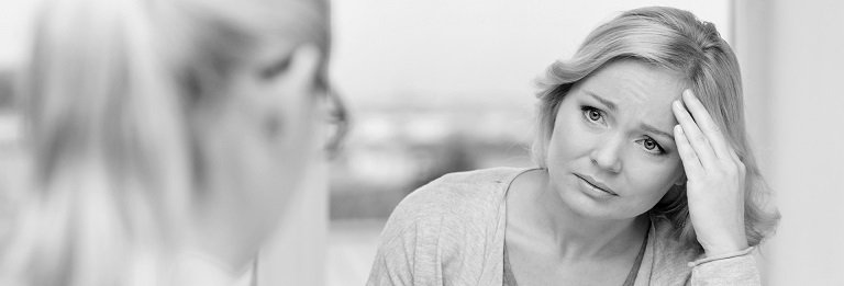 Women consulting a doctor